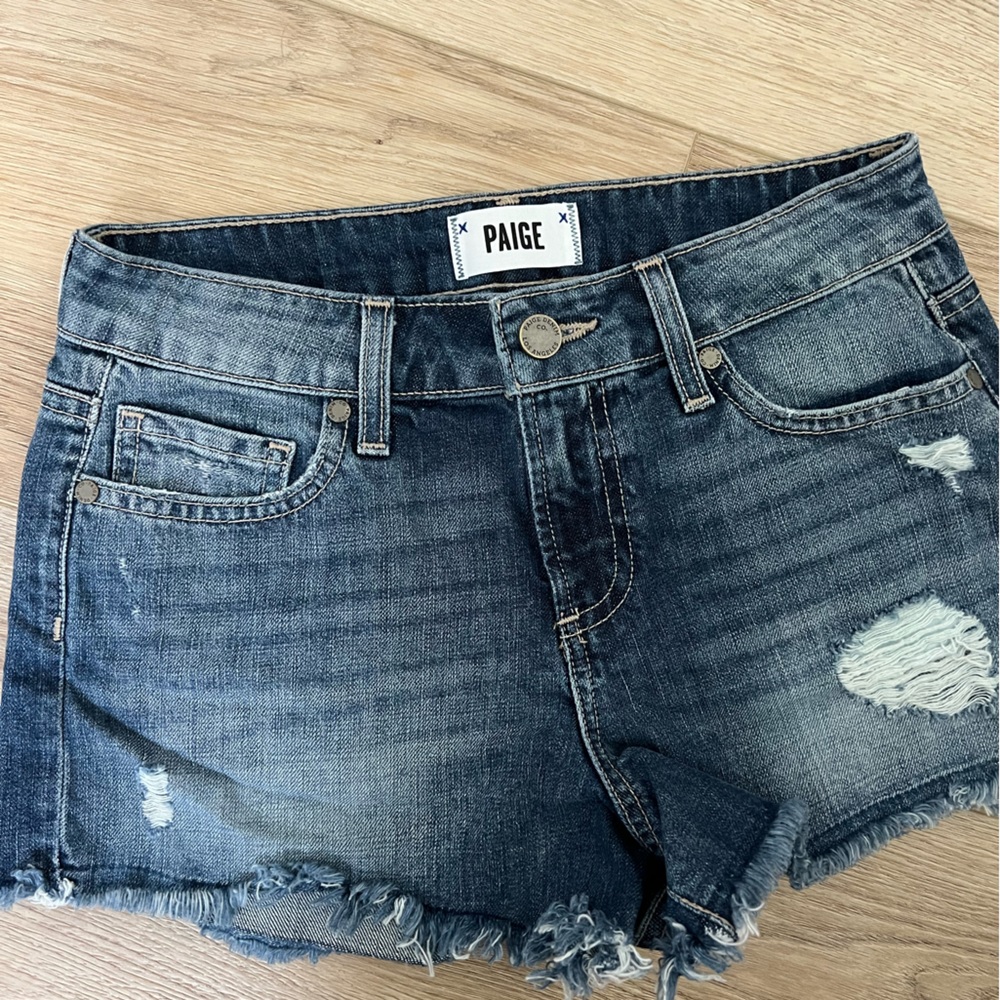 Paige 🦋 denim shorts